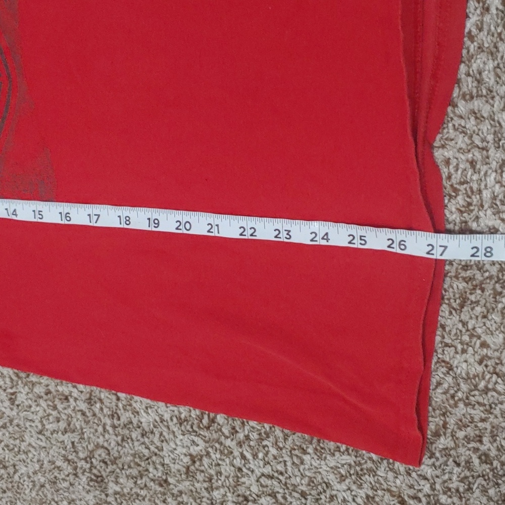 Harley Davidson T Shirt Paris France Red Unisex Biker Cotton Tee Size M - Picture 6 of 7